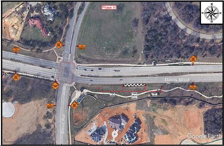 Lane Closure Phase 3