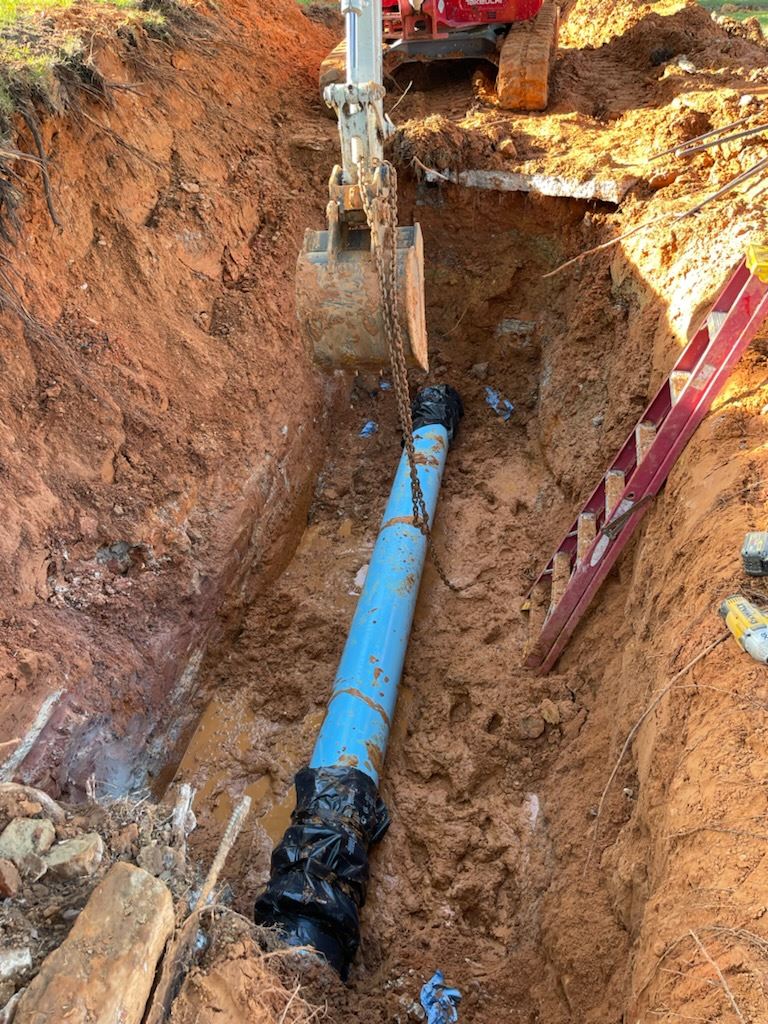 davis blvd line repair